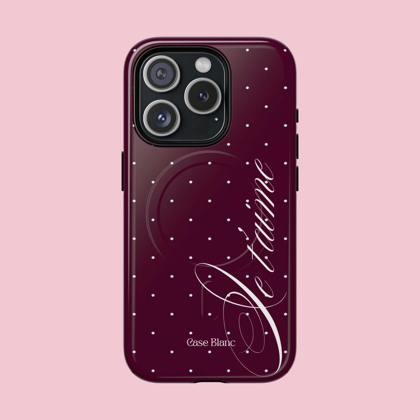 Je t'aime (burgundy) - MagSafe