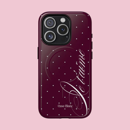 Je t'aime (burgundy) - MagSafe