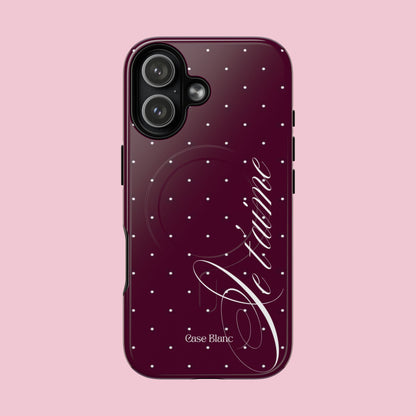 Je t'aime (burgundy) - MagSafe