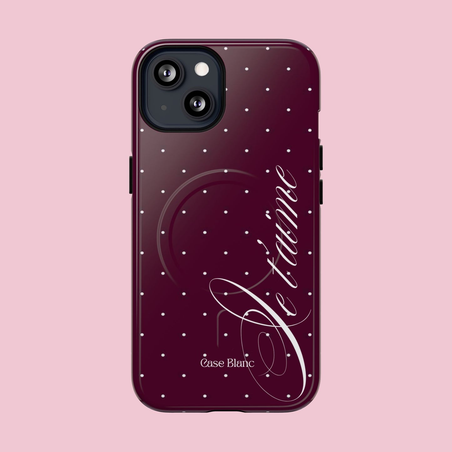 Je t'aime (burgundy) - MagSafe