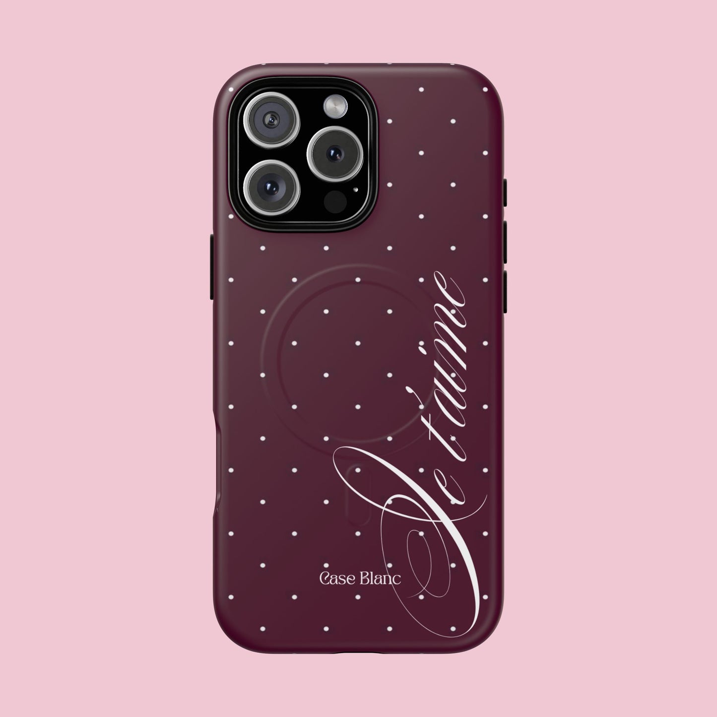 Je t'aime (burgundy) - MagSafe