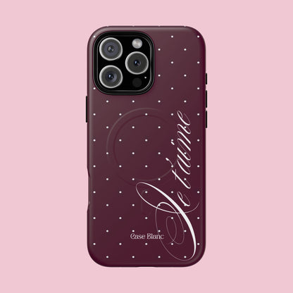 Je t'aime (burgundy) - MagSafe