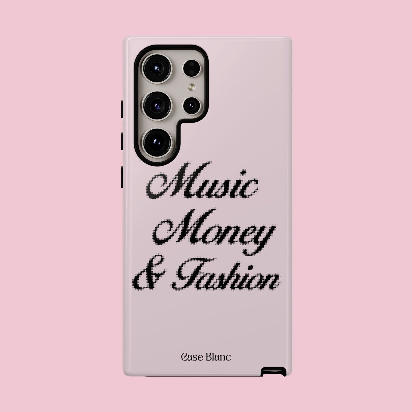 Music Money & Fashion (Black and pink)