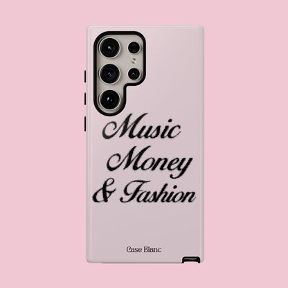 Music Money & Fashion (Black and pink)