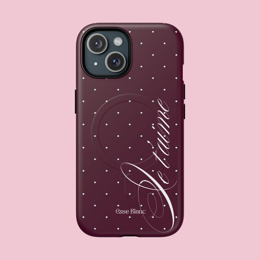 Je t'aime (burgundy) - MagSafe