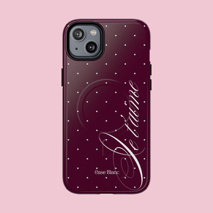 Je t'aime (burgundy) - MagSafe