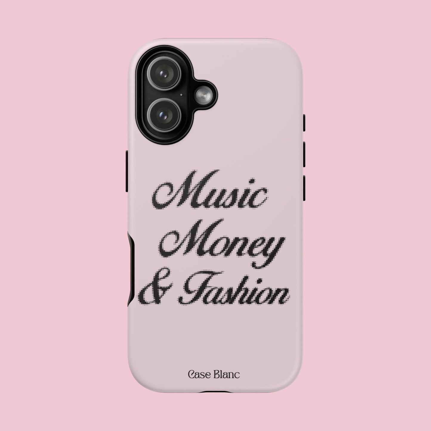 Music Money & Fashion (Black and pink)