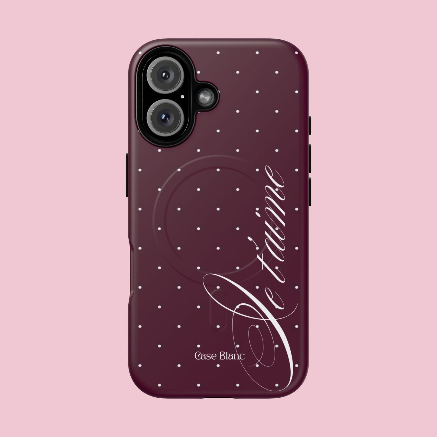 Je t'aime (burgundy) - MagSafe