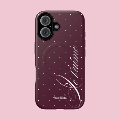 Je t'aime (burgundy) - MagSafe