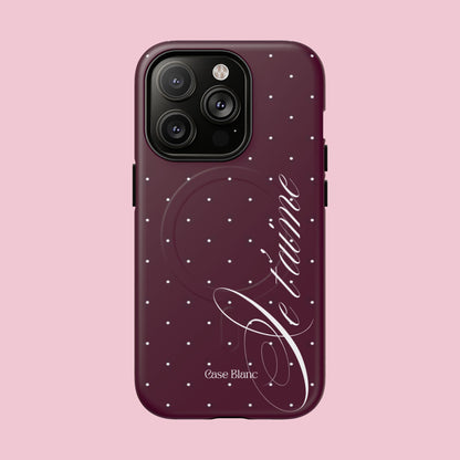 Je t'aime (burgundy) - MagSafe