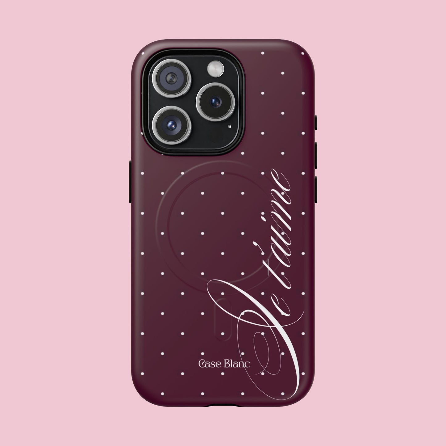 Je t'aime (burgundy) - MagSafe