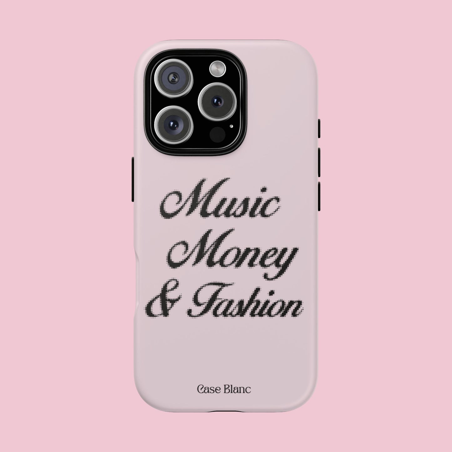 Music Money & Fashion (Black and pink)