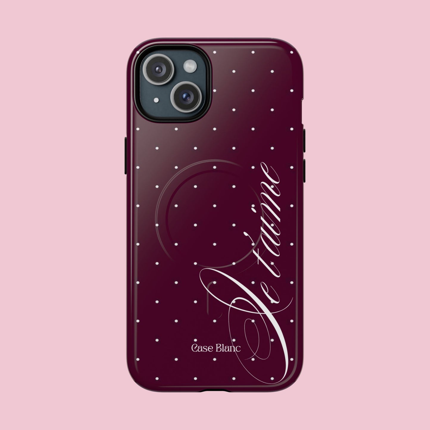 Je t'aime (burgundy) - MagSafe