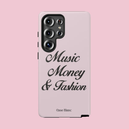 Music Money & Fashion (Black and pink)