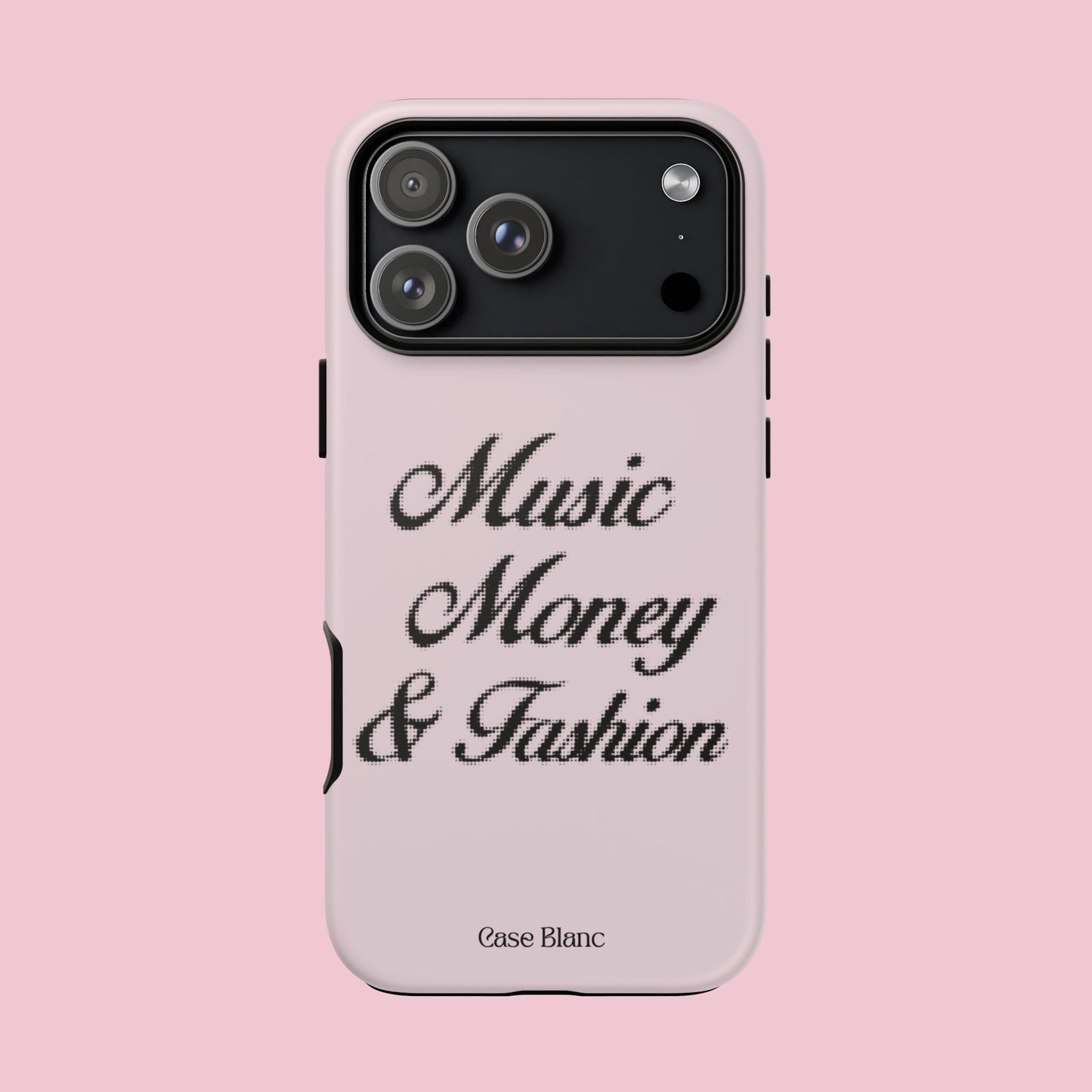 Music Money & Fashion (Black and pink)