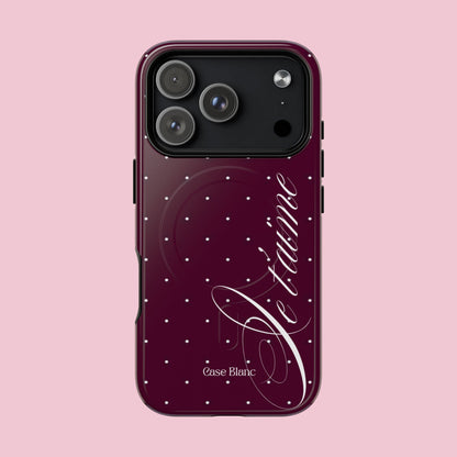 Je t'aime (burgundy) - MagSafe