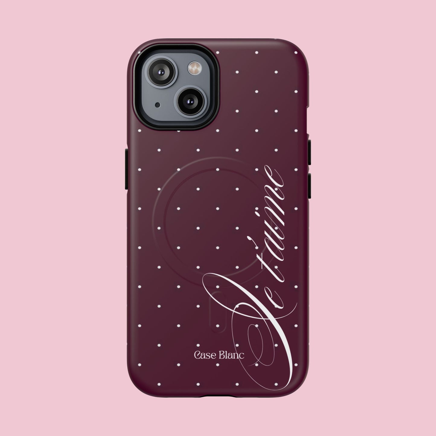 Je t'aime (burgundy) - MagSafe