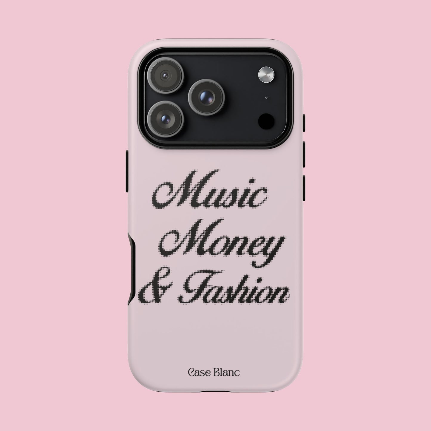 Music Money & Fashion (Black and pink)