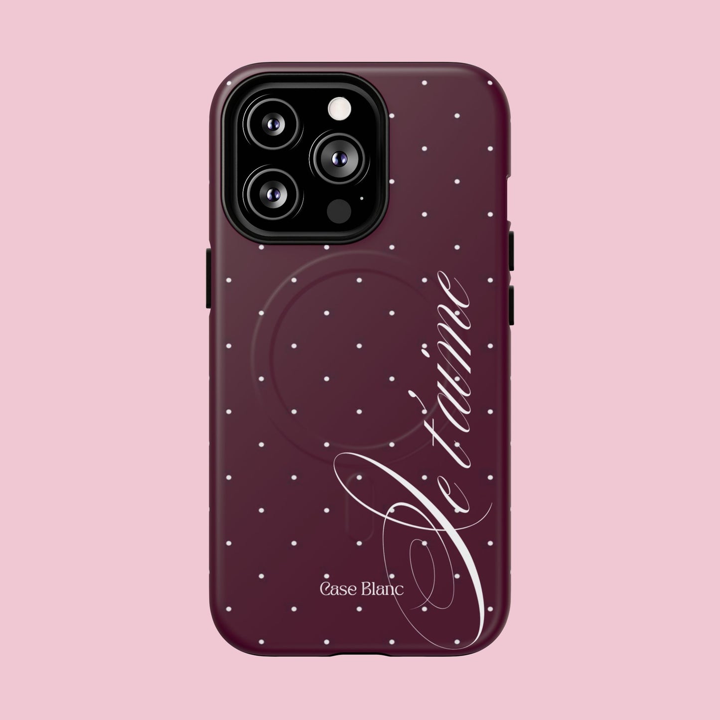 Je t'aime (burgundy) - MagSafe