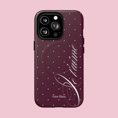 Je t'aime (burgundy) - MagSafe