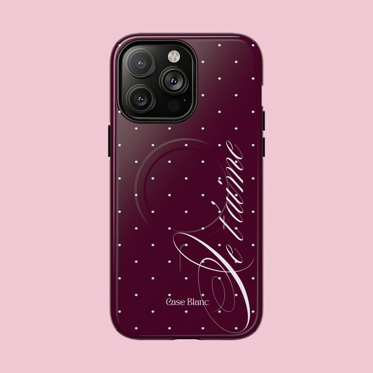 Je t'aime (burgundy) - MagSafe