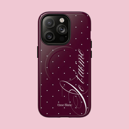 Je t'aime (burgundy) - MagSafe