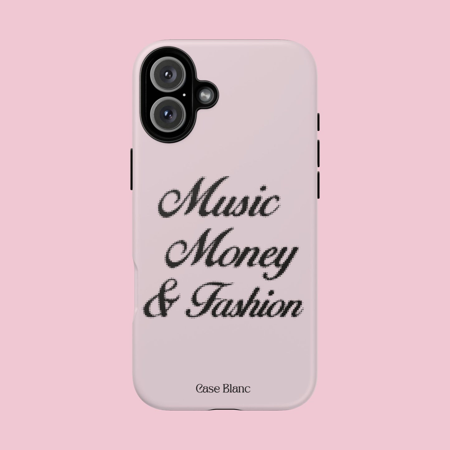 Music Money & Fashion (Black and pink)