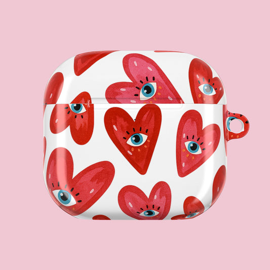 Heart Eyes AirPod Case