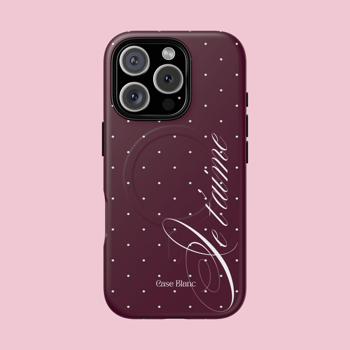 Je t'aime (burgundy) - MagSafe