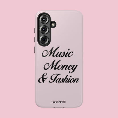 Music Money & Fashion (Black and pink)