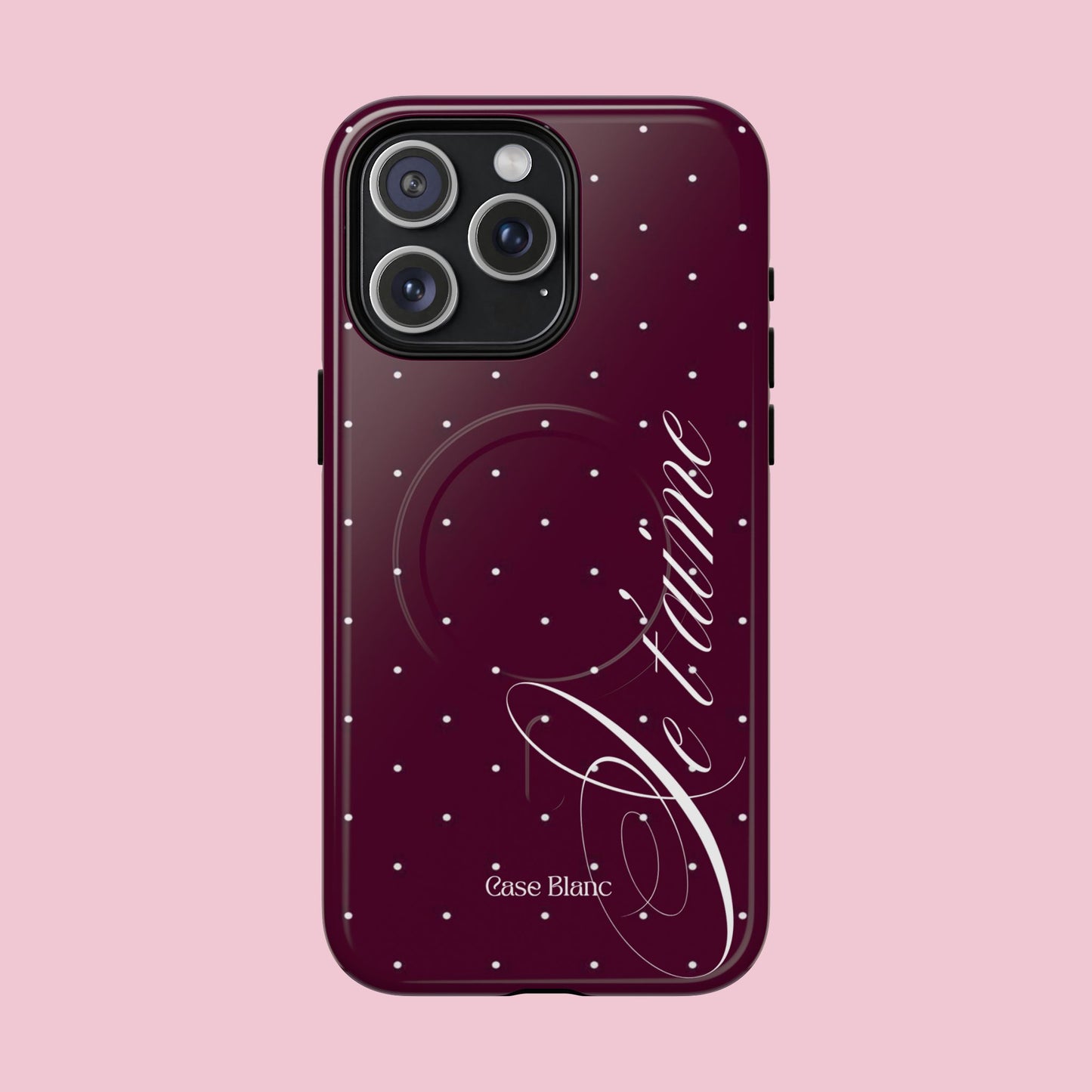 Je t'aime (burgundy) - MagSafe