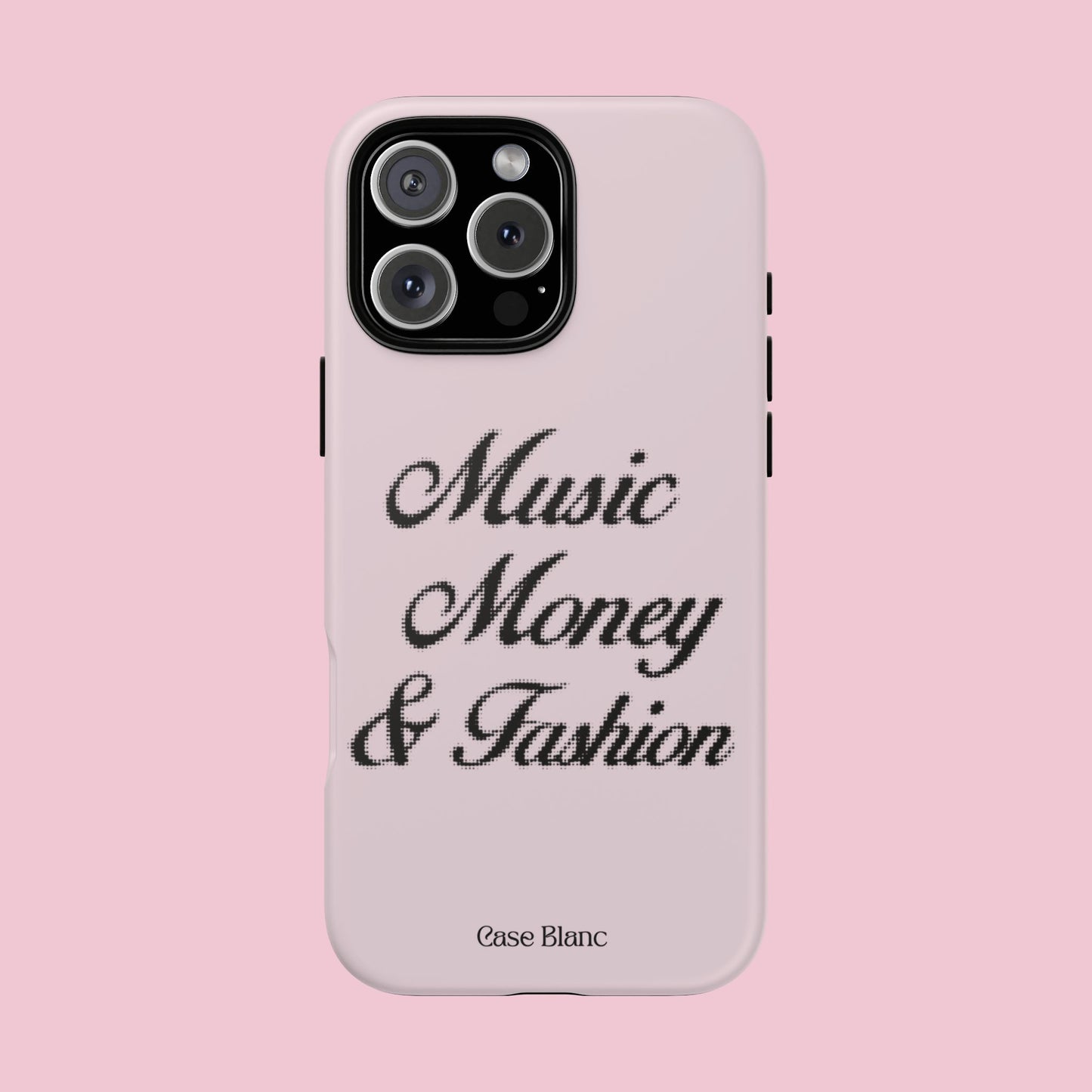 Music Money & Fashion (Black and pink)