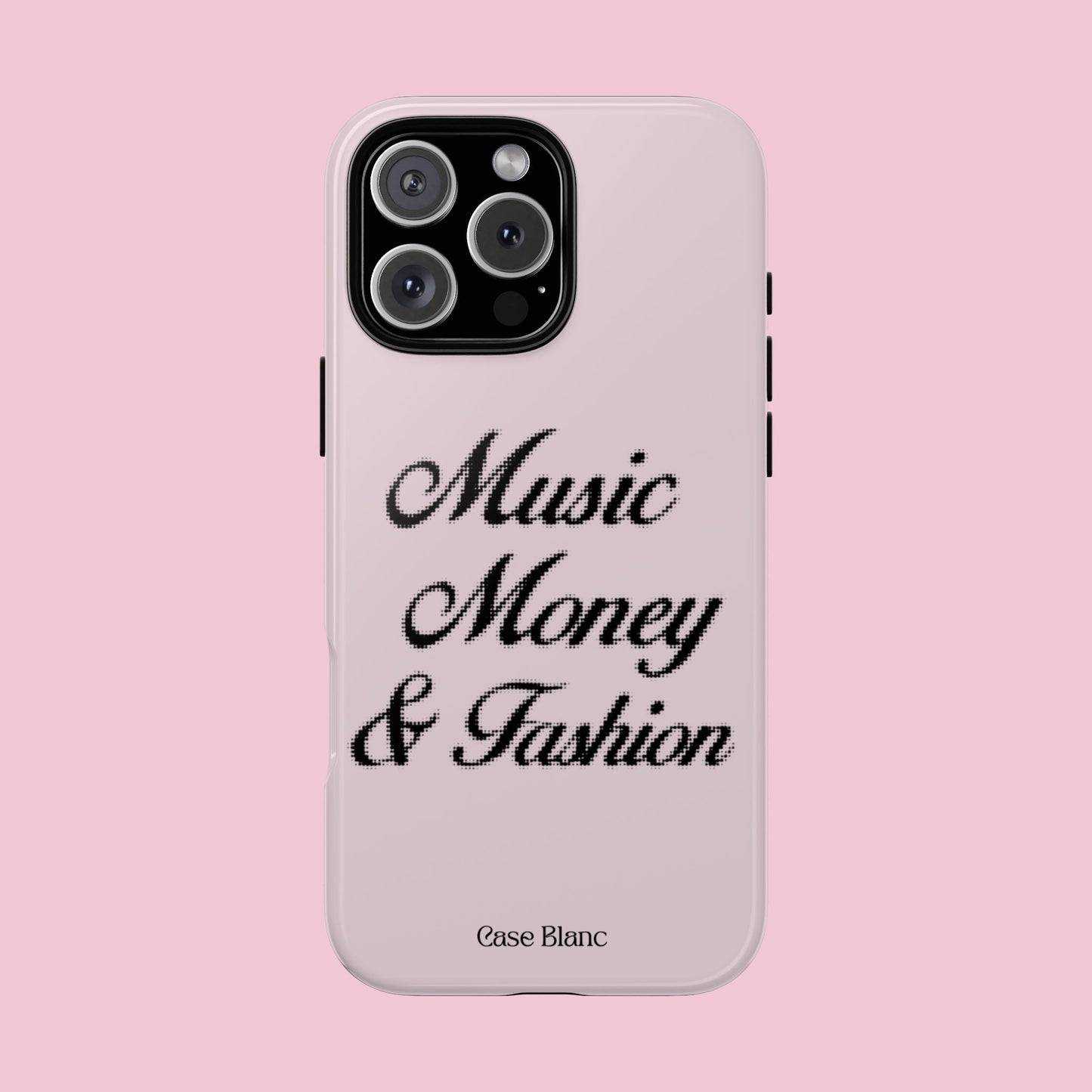 Music Money & Fashion (Black and pink)
