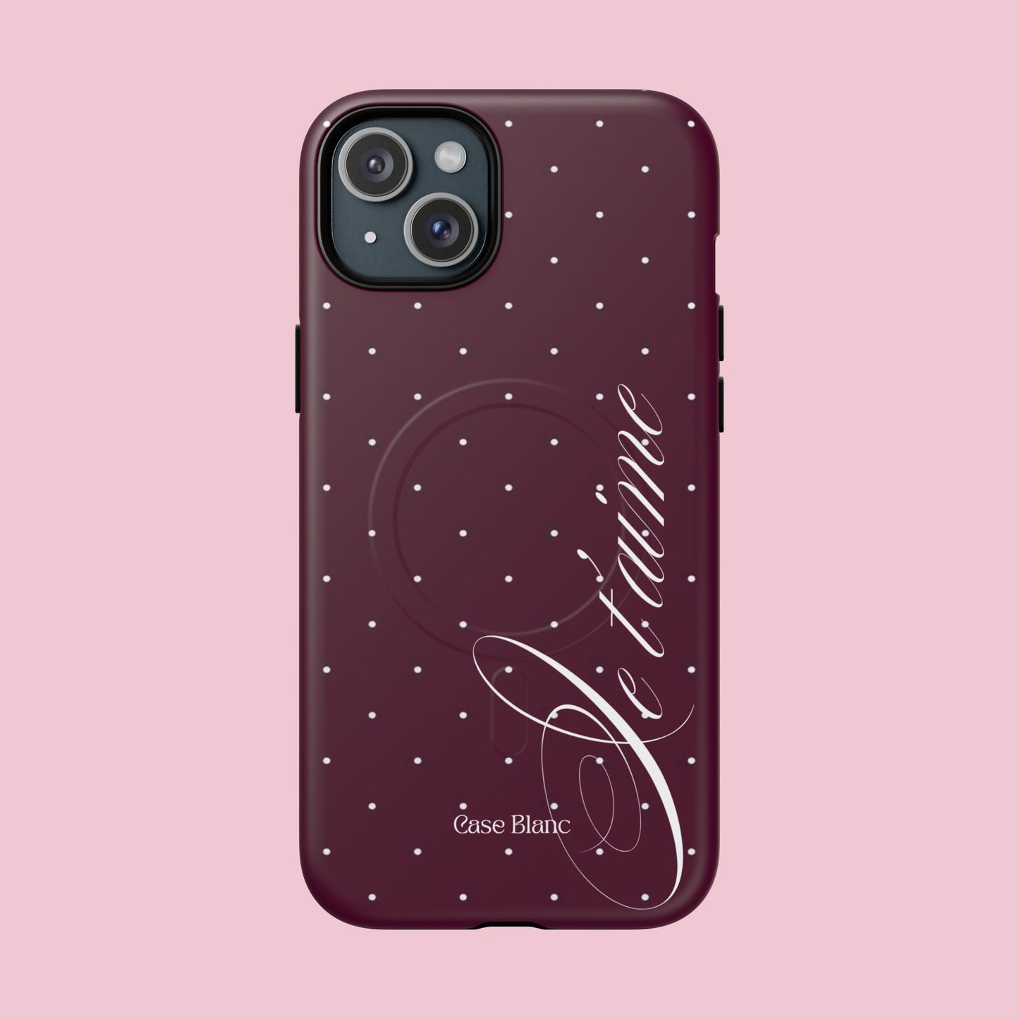 Je t'aime (burgundy) - MagSafe