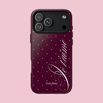 Je t'aime (burgundy) - MagSafe