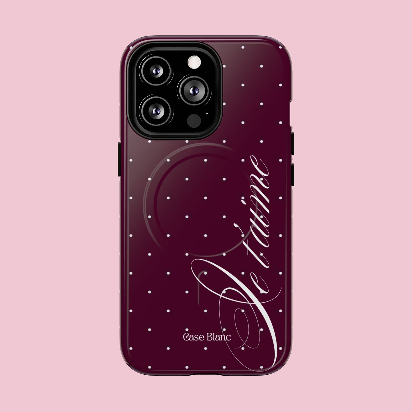 Je t'aime (burgundy) - MagSafe