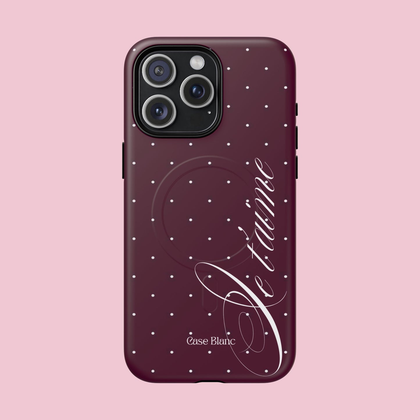 Je t'aime (burgundy) - MagSafe