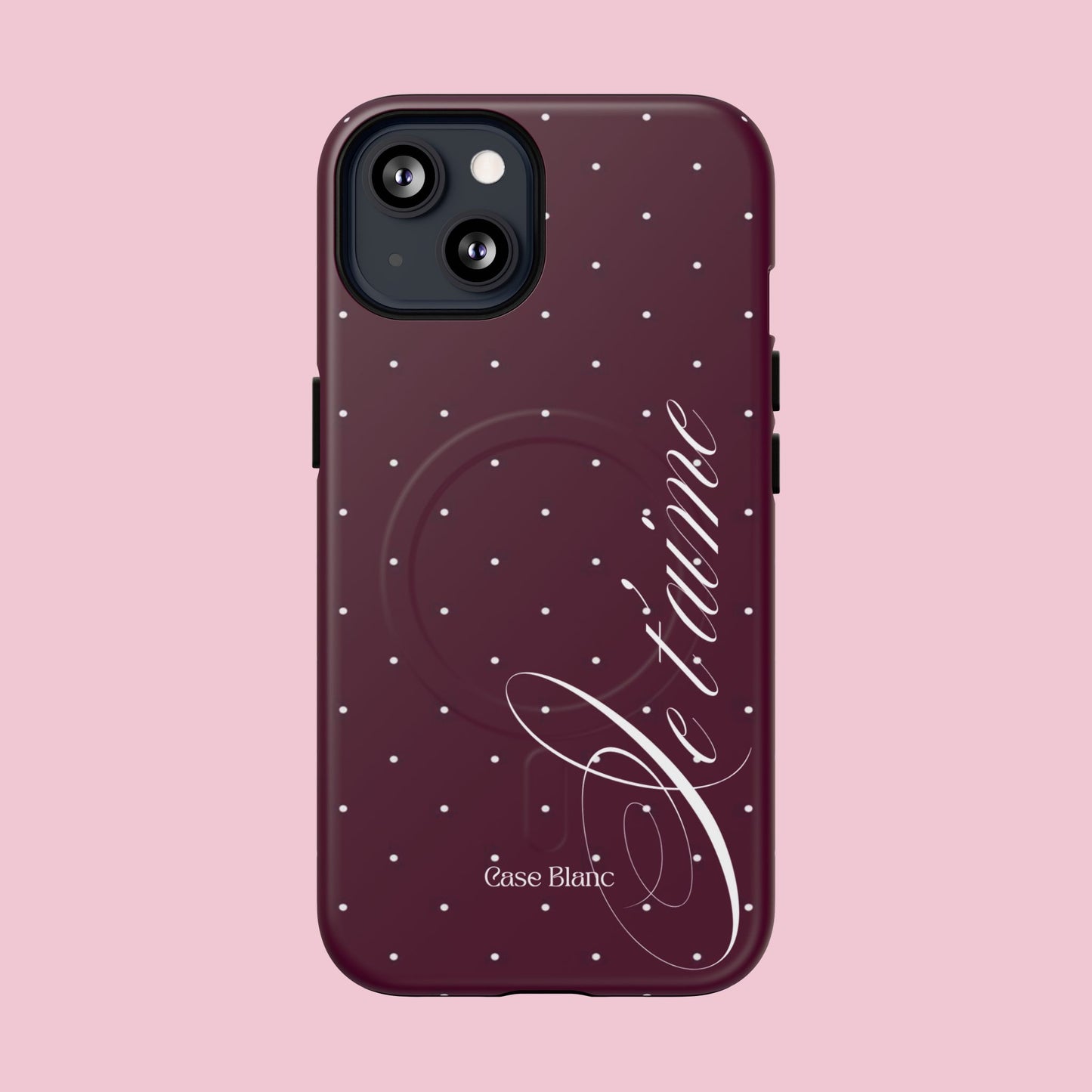 Je t'aime (burgundy) - MagSafe